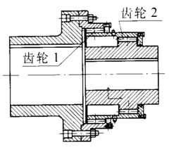 大東海多級泵新型聯軸器示意圖